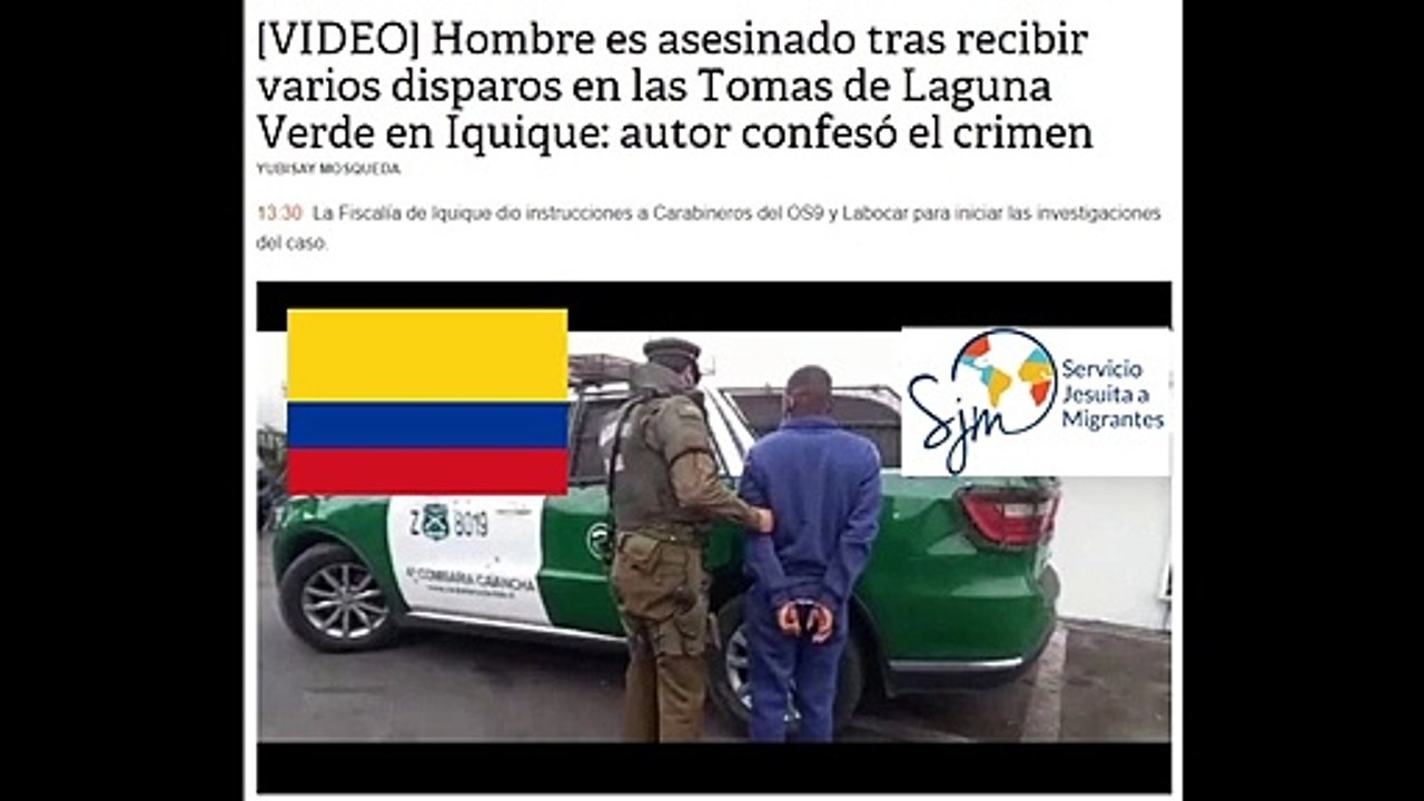 Colombiano mata a otro colombiano en toma de Iquique (el equilibrio de la naturaleza) - SoyChile