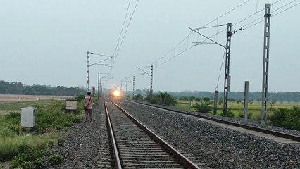 Azimganj Special Express in a evening towards Azimganj __ Indian Railway
