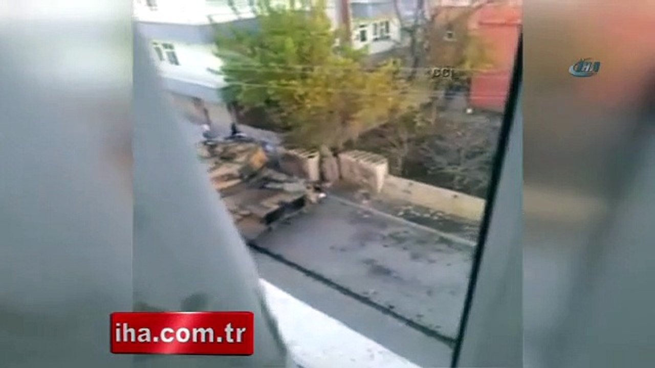 Asker, yaralanan Özel Harekat Polisi'ne böyle siper oldu