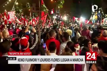 Keiko Fujimori: “No vamos a aceptar que se roben nuestros votos”