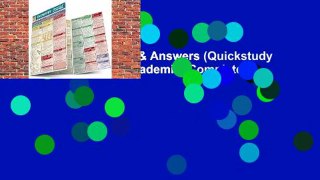 Chemistry Equations & Answers (Quickstudy Reference Guides - Academic) Complete