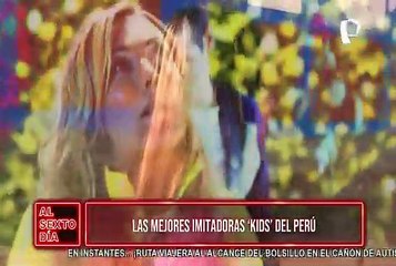 Ellas son las mejores imitadoras ‘kids’ del Perú