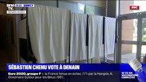Élections régionales: tête de liste RN dans les Hauts-de-France, Sébastien Chenu vote à Denain
