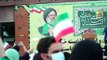 أنصار المحافظ المتشدد ابراهيم رئيسي يحتفلون بفوزه بالانتخابات الرئاسية الإيرانية