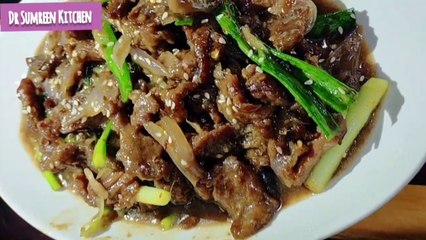 The easiest Mongolian Beef Recipe ! Dr Sumreen Kitchen ! Khaabaa Delight ! Bakra Eid Special Recipes