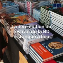 Ils dessinent la première édition du festival de la BD historique à Roquebrune-sur-Argens
