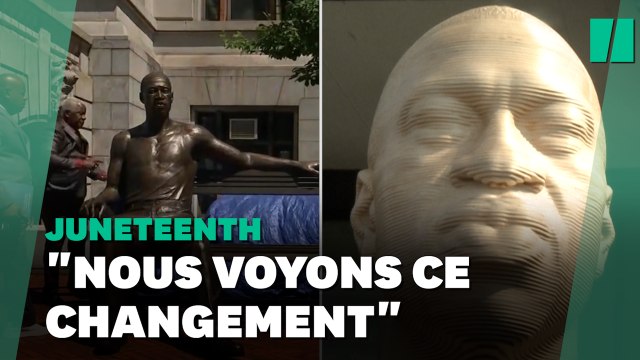 Deux statues de George Floyd inaugurées pendant Juneteenth aux États-Unis