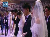 حفل زفاف جماعي بمشاركة 8 آلاف زوج وزوجة بكوريا الجنوبية