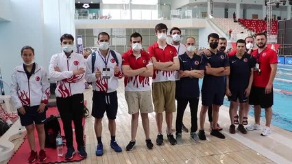 Özel yüzücülerde hedef dünya ve Avrupa şampiyonaları ile paralimpik oyunlarında altın madalya