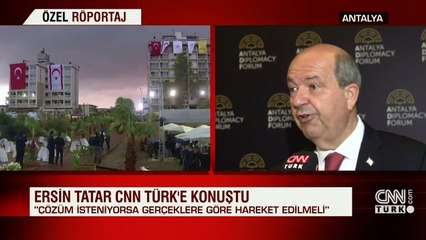 Ersin Tatar: Rum tarafı Türkler ile ortaklığı hazmedemiyor