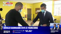 Régionales 2021: Gérald Darmanin vote à Tourcoing