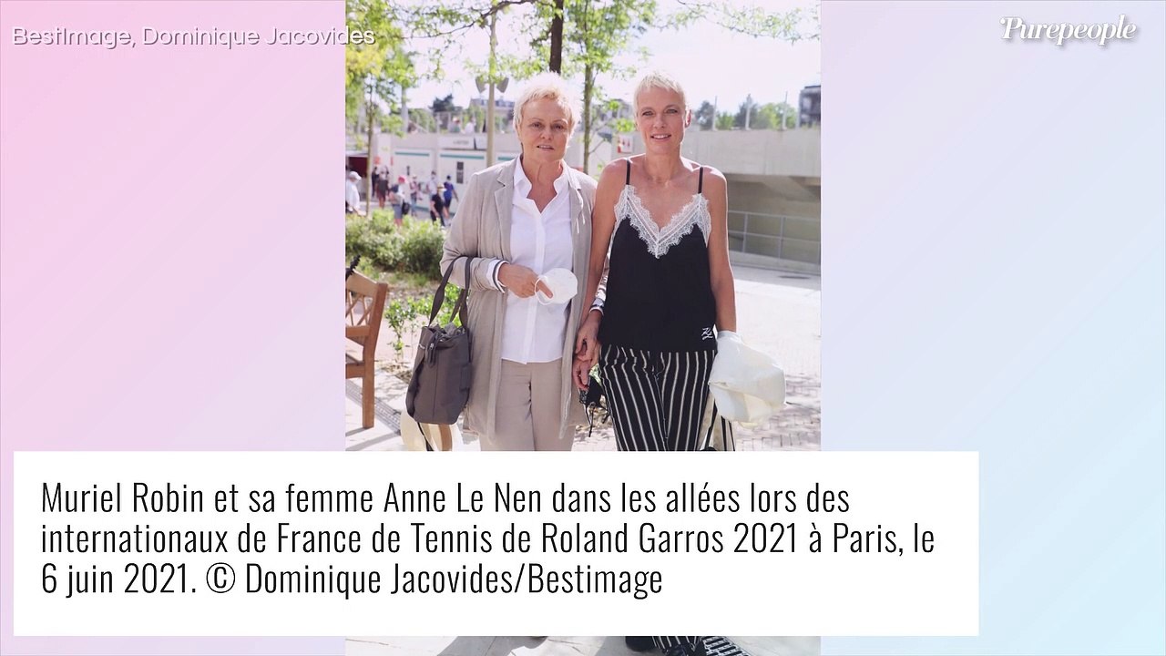 Muriel Robin et sa femme Anne Le Nen : la famille s'agrandit, leur bébé est à croquer