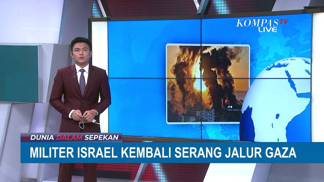 Usai Perjanjian Gencatan Senjata, Israel Kembali Serang Jalur Gaza