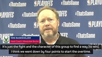 Bucks showed 'fight and character' to reach Eastern Finals - coach Budenholzer