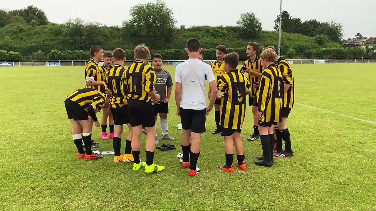 Célébration  du match du 19 juin 2021 Sc Aniche U14 - Lieux St Amand U15/U14 victoire 4-3