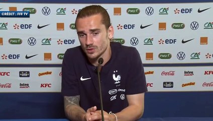 Antoine Griezmann soutient Benjamin Pavard