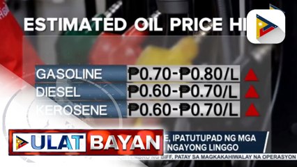 Panibagong oil price hike, ipatutupad ng mga kumpanya ng langis ngayong linggo