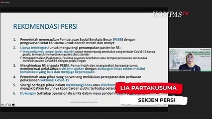 Covid-19 Melonjak, Perhimpunan Rumah Sakit Minta Pemerintah Lakukan PSBB