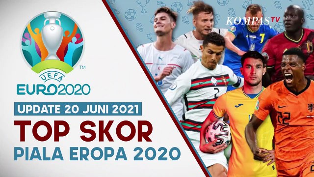 Update Top Skor Piala Eropa 2020, Siapa Posisi Teratas?