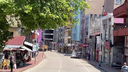 Zonguldak sokaklarında sessizlik hakim