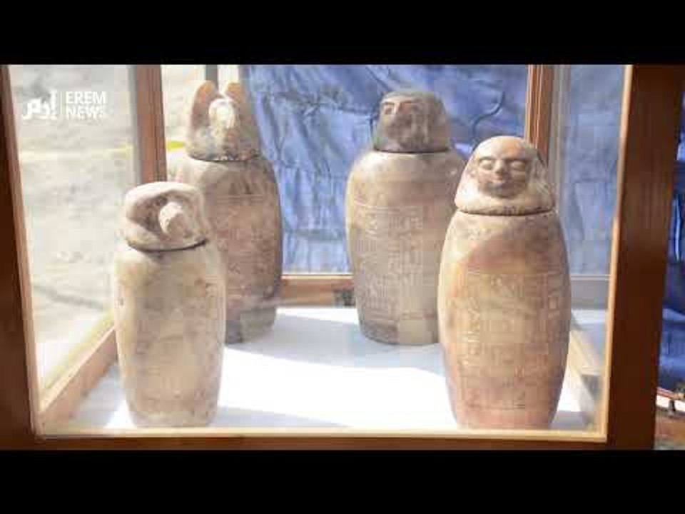 الكشف عن 8 مقابر أثرية في محافظة المنيا جنوب مصر