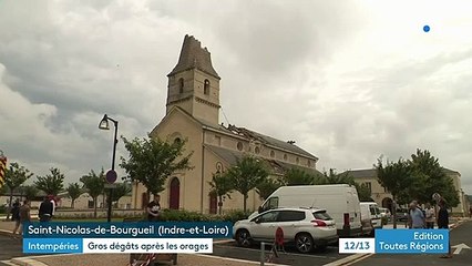 Intempéries : gros dégâts après de violents orages