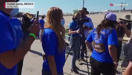 US-Mexico border event brings families together