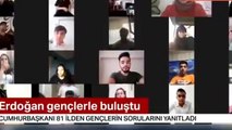 Erdoğan'dan sağlığını soran gence yanıt: Yıkılmadık, ayaktayız