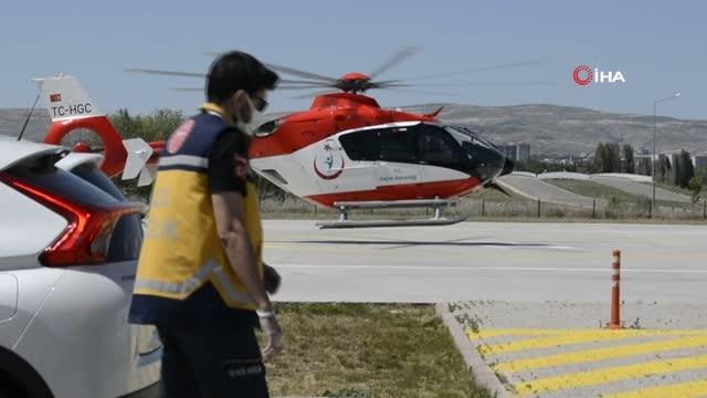 14 yaşındaki genç intihara kalkıştı... İp kopunca yardımına helikopter yetişti