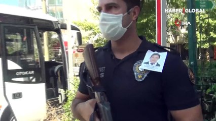 Şehit polis Ercan Yangöz'ün mesai arkadaşlarından anlamlı hareket!