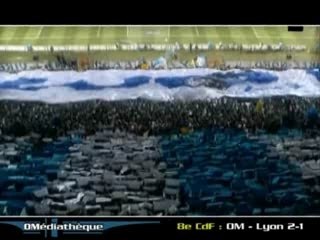 8e de finale CdF  OM - Lyon (2-1)
