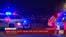 Phoenix officers exchange gunfire with man in west Phoenix