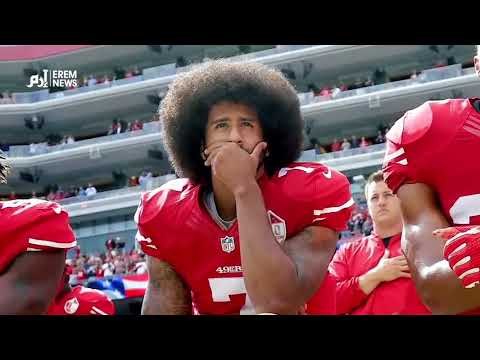 أمريكا البيضاء تشن حربا على نايكي وتحرقها NIKE USA TRAMP