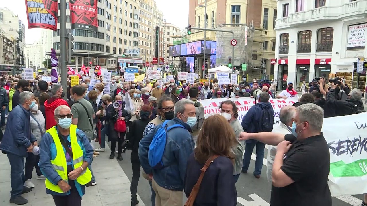 La Marea Blanca reivindica mejoras en la sanidad pública en Madrid