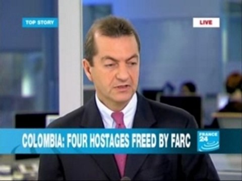 Colombia : 4 hostages freed by FARC - France24