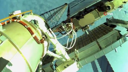 - ISS’deki astronotlar uzay yürüyüşüne çıktı