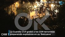 Vídeo inédito: la Guardia Civil grabó a los CDR terroristas preparando explosivos en su 'Batcueva'