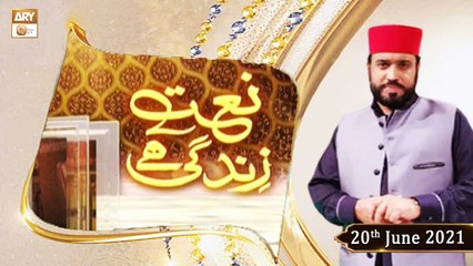 Naat Zindagi Hai - Host: Muhammad Afzal Noshahi - 20th June 2021 - ARY Qtv