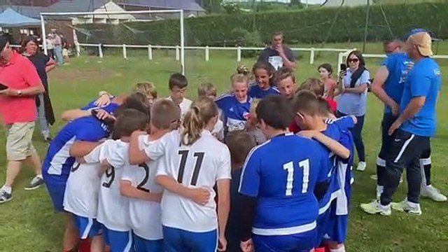 Célébration U11/U13 (Tournoi FC de la varenne le 20 juin 2021)