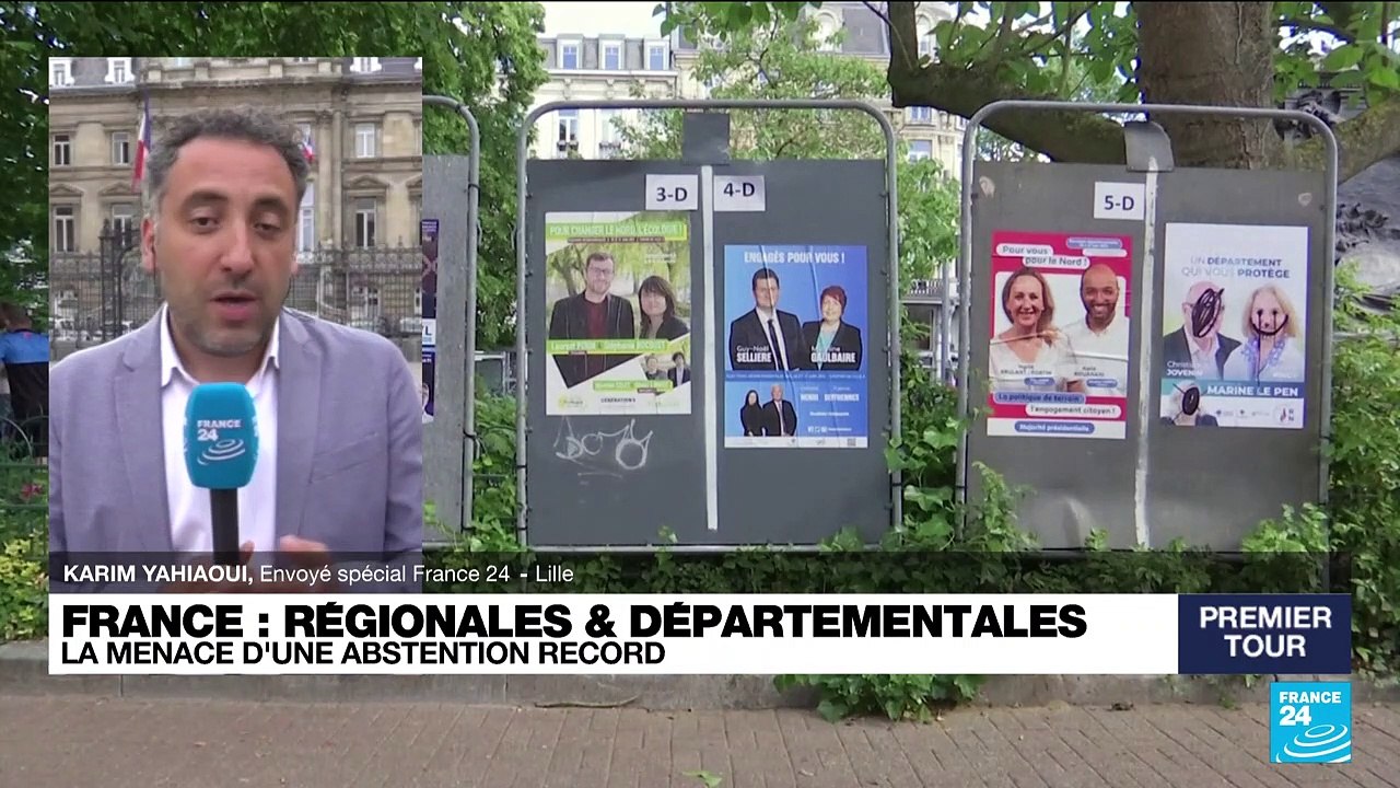 Elections régionales en France : la menace d'une abstention record