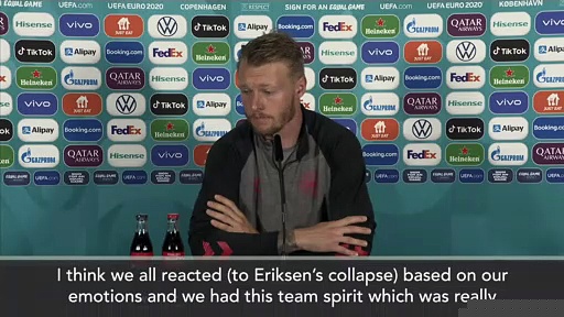 Kjaer speaks for first time after heroic CPR on Eriksen