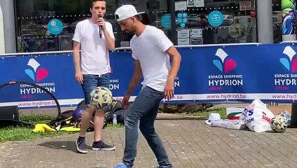Les artistes du ballon rond à Arlon