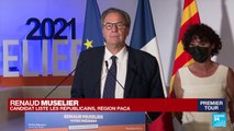 REPLAY - Elections régionales en France : discours de Renaud Muselier, candidat LR en PACA