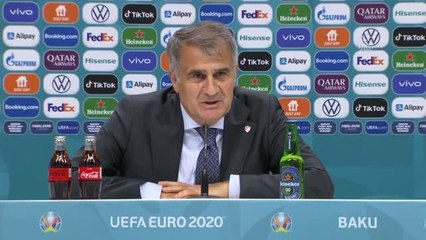 Türkiye-İsviçre maçının ardından - Şenol Güneş (1)