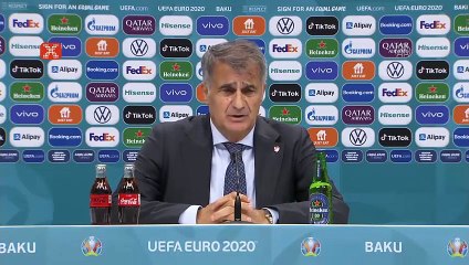 Şenol Güneş: "Tüm oyuncular ellerinden geleni verdi, eksiğiyle doğrusuyla"