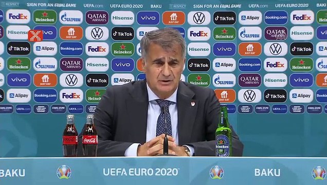 Şenol Güneş: Tüm oyuncular ellerinden geleni verdi, eksiğiyle doğrusuyla