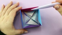 Modular Origami Box Tutorial - Infinity Lid - Paper Kawaii