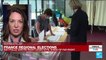 France regional elections: Conservative Valérie Pécresse leads vote in Paris region