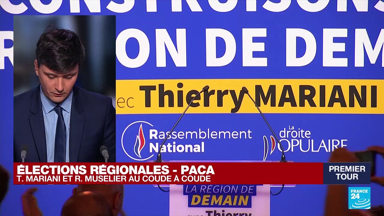 Elections régionales en France : Thierry Mariani, "un candidat en colère"