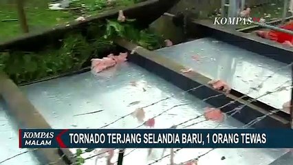 Angin Tornado Terjang Auckland Selandia Baru, 1 Orang Tewas
